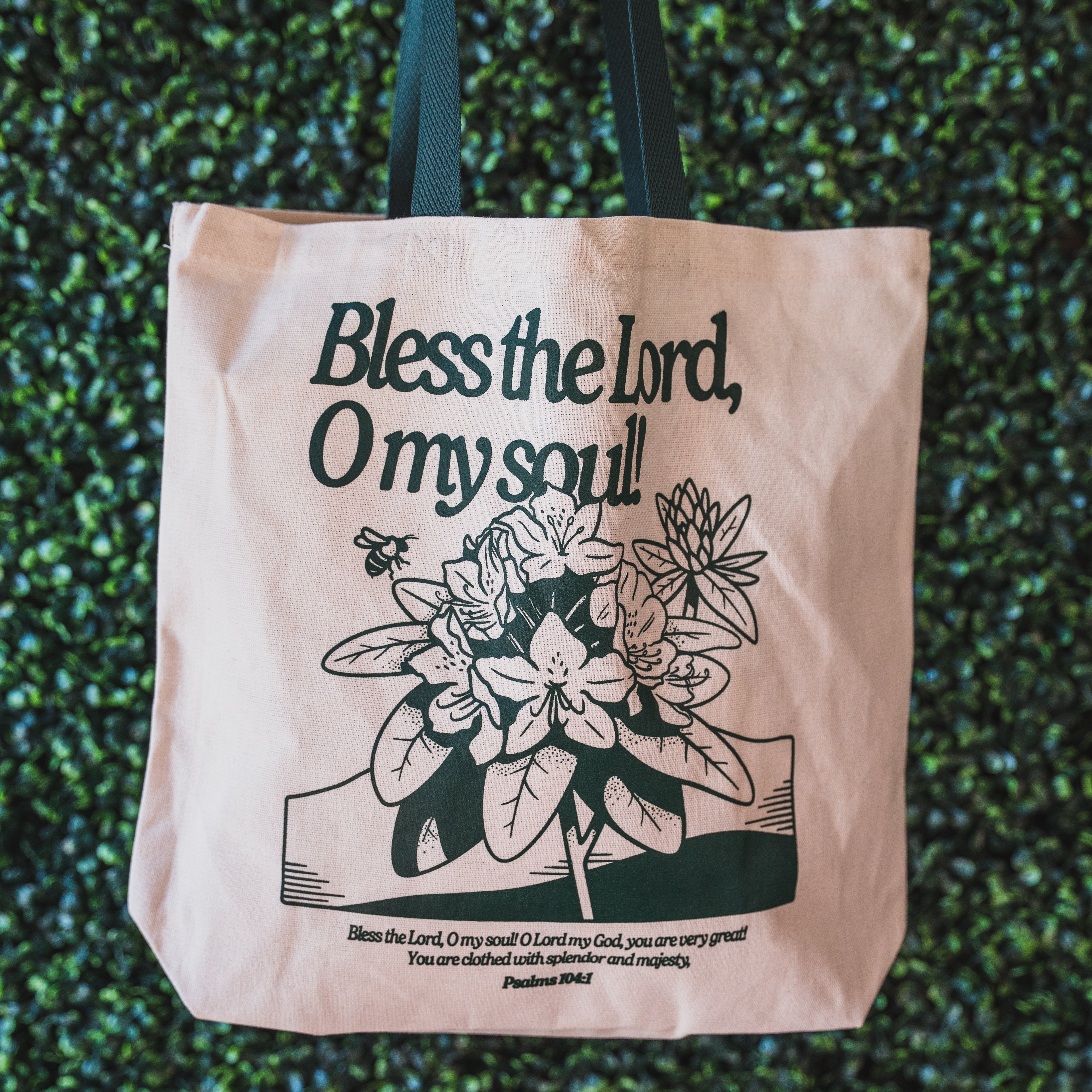 Psalm 104 Tote Bag