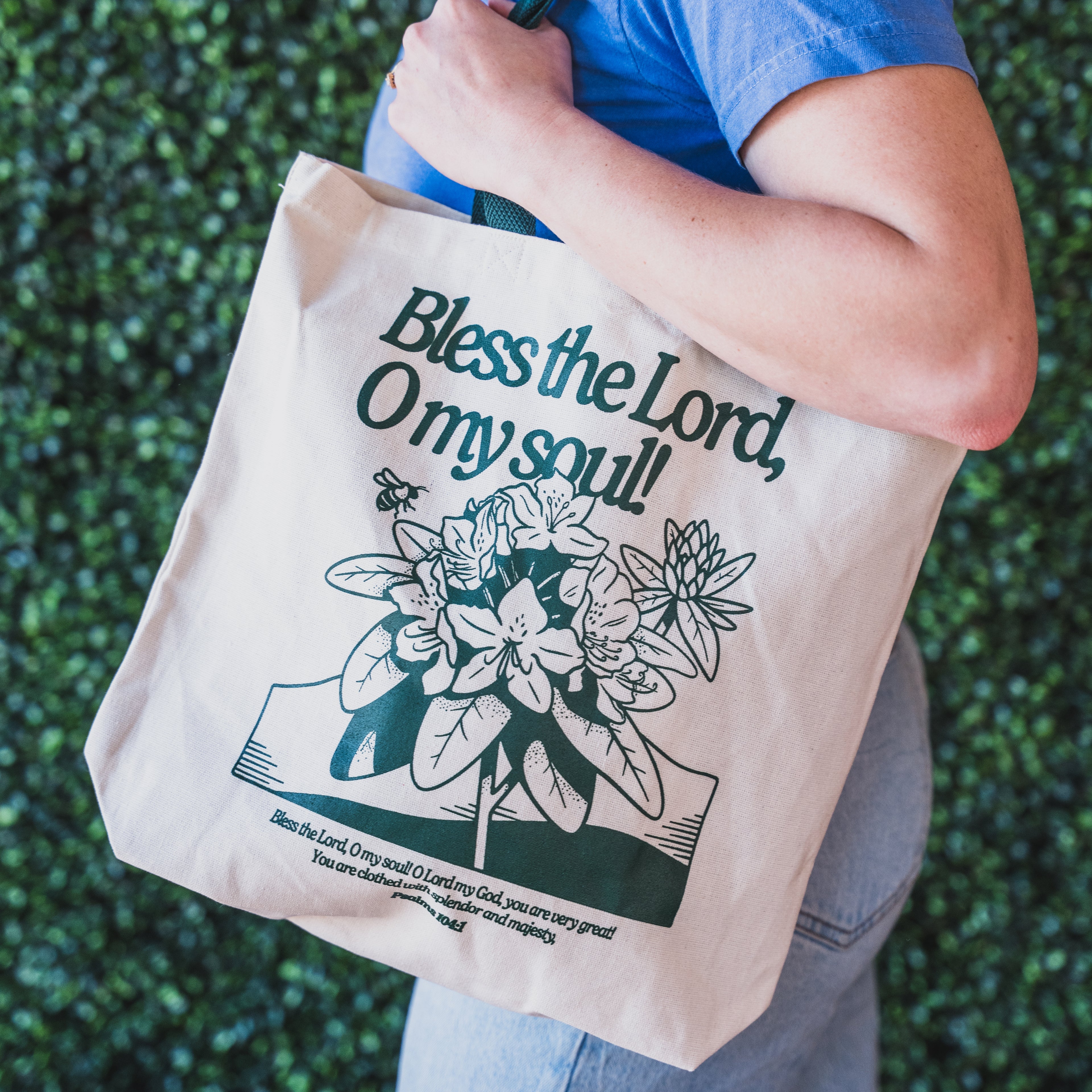 Psalm 104 Tote Bag